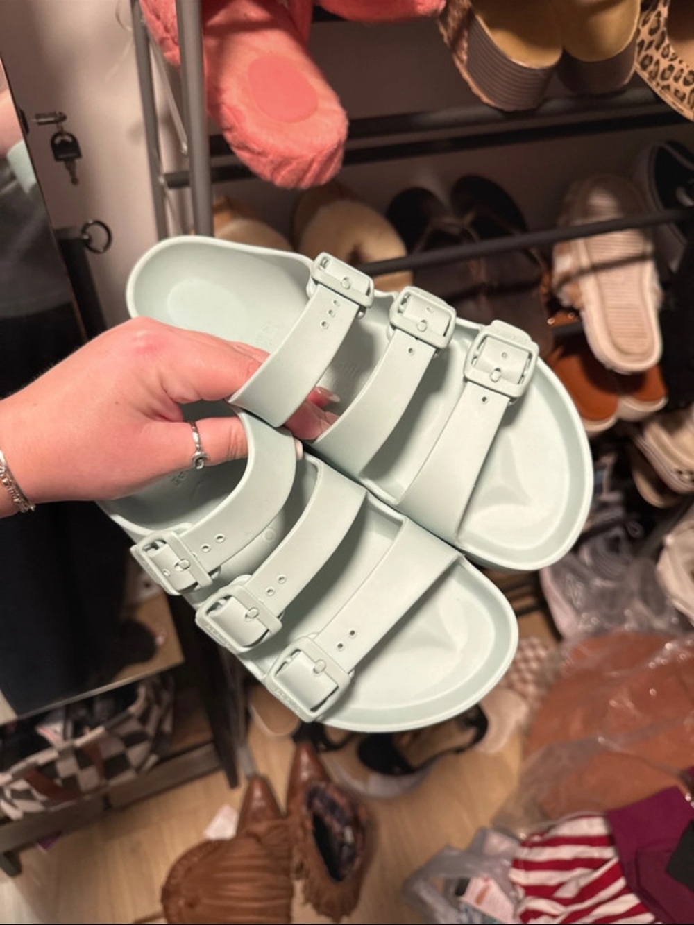 Women’s papillio by Birkenstock triple-Strap Slide Sandals
